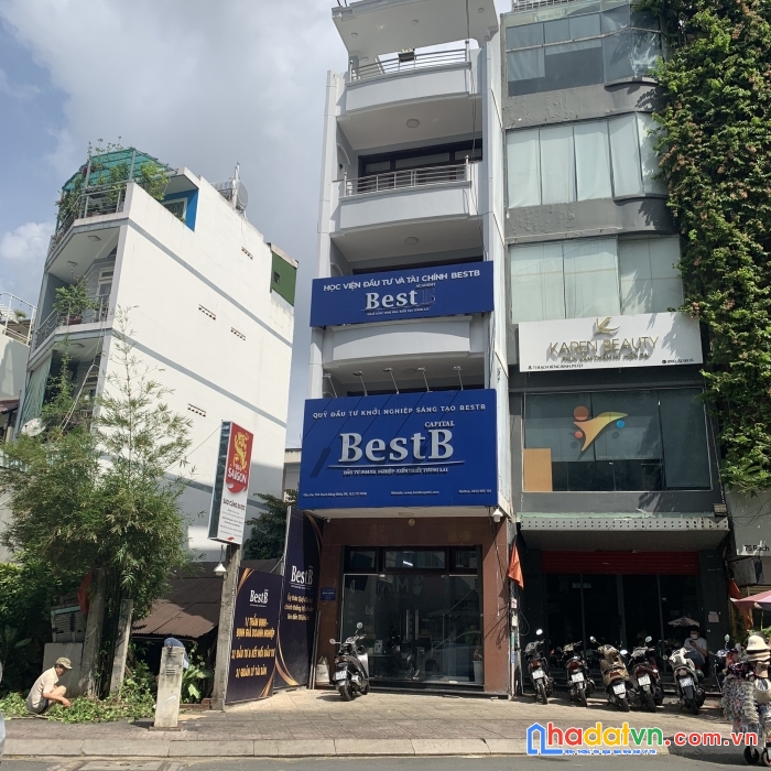 Cho thuê nhà mặt tiền trung tâm phường 9, q3, vỉa hè rộng