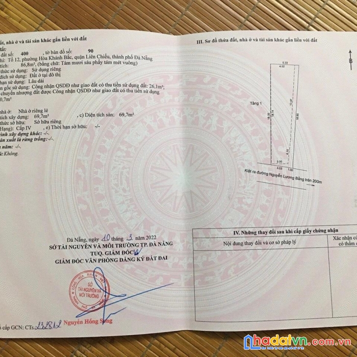 Chính chủ cần bán dãy trọ tại 82/133/10 nguyễn lương bằng, liên chiểu, đà nẵng