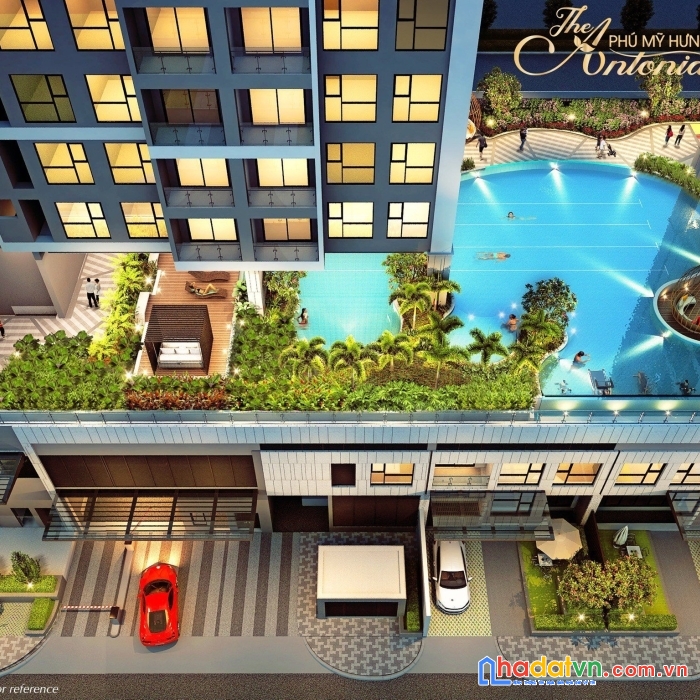 The antonia hồ bơi nước mặn đầu tiên phú mỹ hưng quận 7