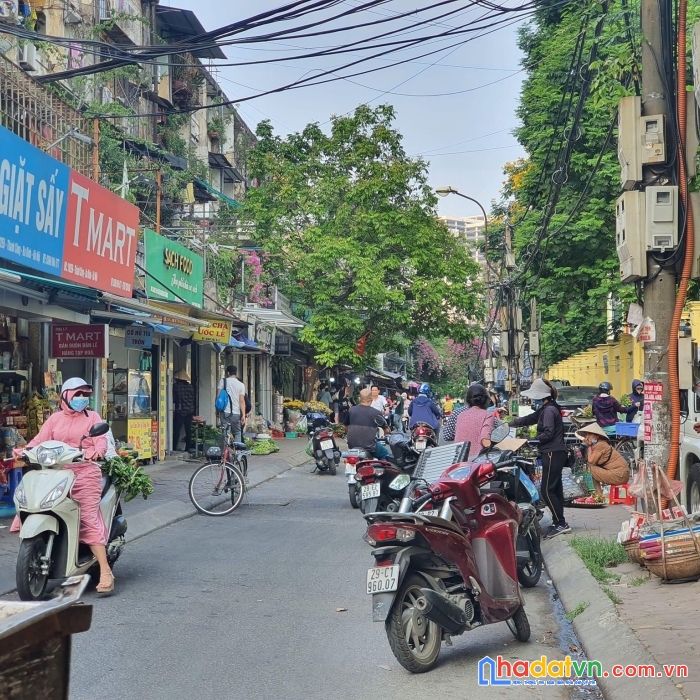 Bán nhà tập thể tầng 1 huỳnh thúc kháng, ba đình - 80m², oto, kinh doanh - ở ngay - sđcc - hơn 2 tỷ