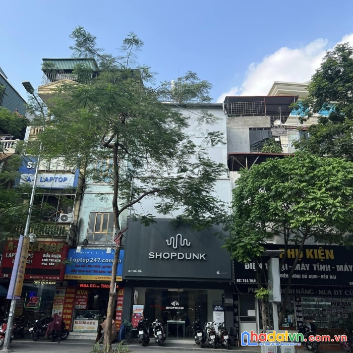 Bán nhà mặt phố thái hà, vị trí kim cương, kinh doanh đỉnh, thông số đẹp, 4 tầng, 68m, 41,9 tỷ.