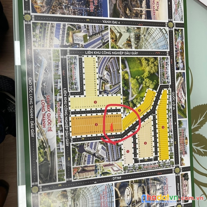 Cần tiền bán gấp.đất 80m2  trung tâm sân bay long thành - dầu giây- giá rẻ, vị trí đắc địa