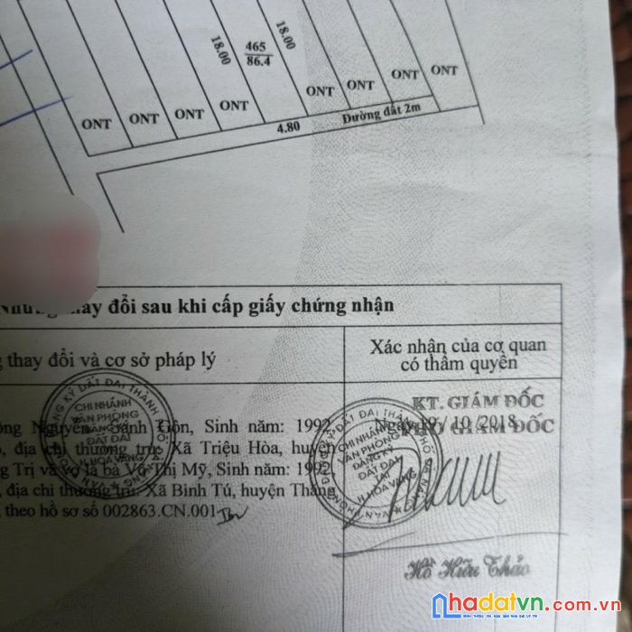 Vỡ nợ cần bán gấp lô đất đẹp giá siêu rẻ tại hoà tiến, hòa vang, đà nẵng