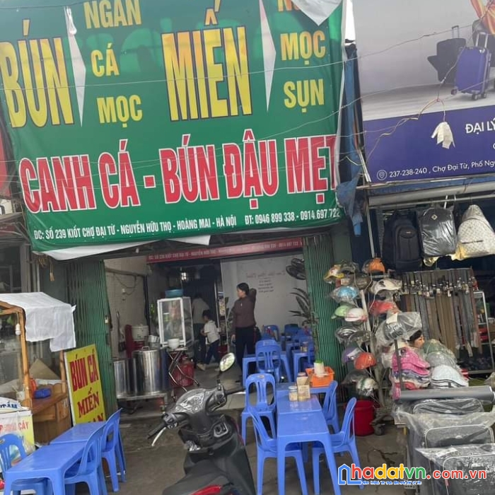 Do một mình em không kham nổi, cần sang nhượng mặt bằng địa chỉ tại 239 nguyễn hữu thọ đối diện hồ