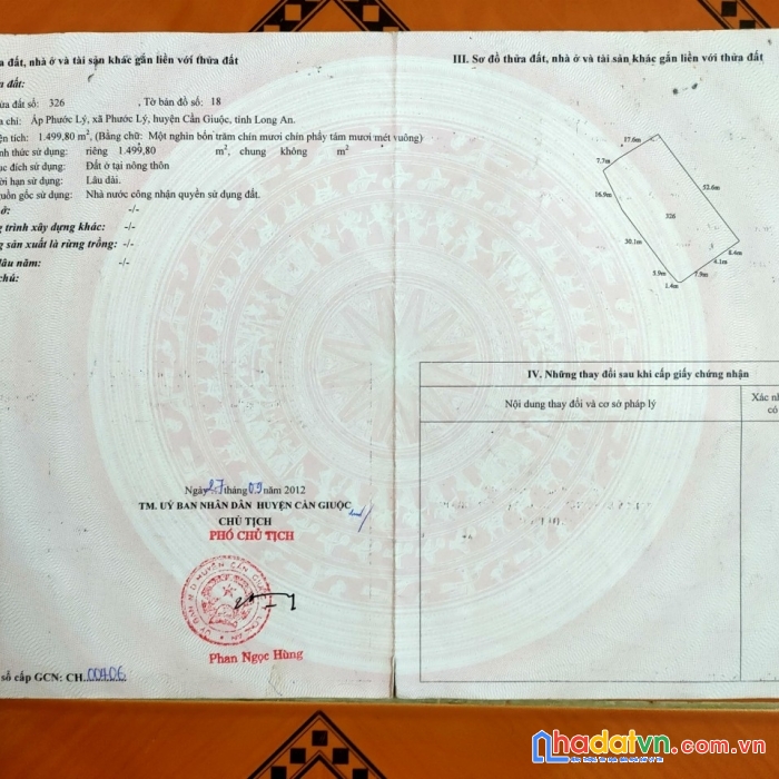 Chính chủ bán nhanh 2 lô đất liên kề tại ấp phước lý, xã phước lý, huyện cần giuộc, tỉnh long an