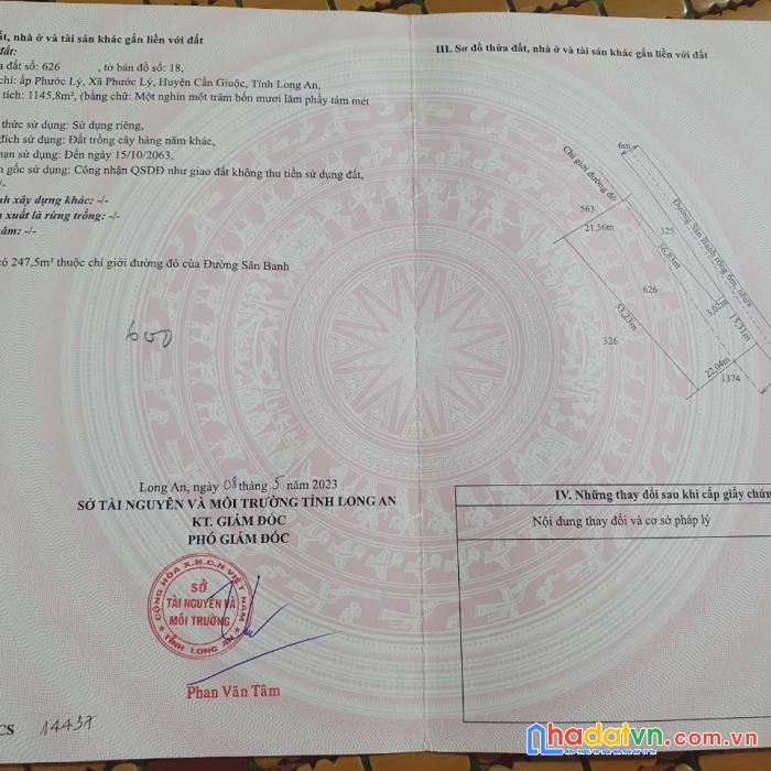 Chính chủ bán nhanh 2 lô đất liên kề tại ấp phước lý, xã phước lý, huyện cần giuộc, tỉnh long an