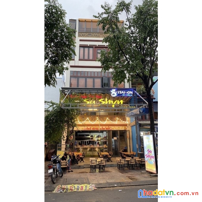 Cho thuê toà nhà mặt tiền vĩnh khánh, p8, q4