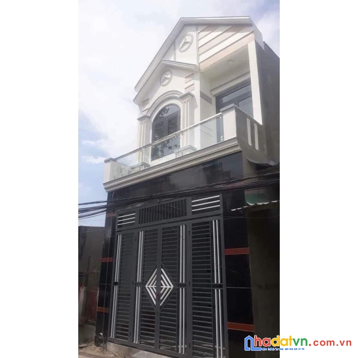 Nhà mới xây 1 triệt 1 lầu-nằm ngay cây xăng thạnh phú vĩnh cửu