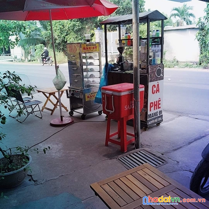 Do không có người trông coi cần sang  gấp quán cà phê tại bình mỹ củ chi