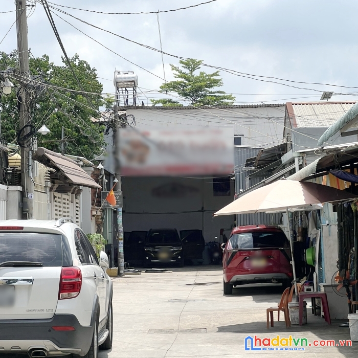 Bán 2 nhà xưởng (760m2) 2 mặt đường gần cao lỗ, bình hưng, bình chánh