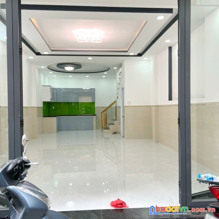 Nhà bán mới 2 tầng hẻm thông đường 84 cao lỗ p4q8 - 4 tỷ 860