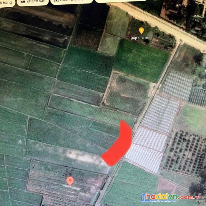 Cần bán đất vườn, 1188 m2, xã trung lập hạ