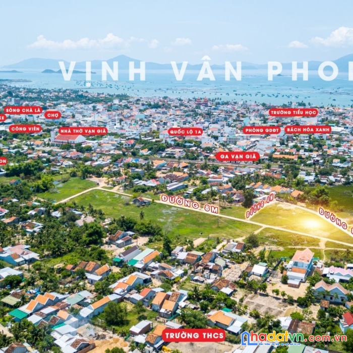 Đất biển trung tâm bắc vân phong giá tốt nhất khu vực chỉ từ 7tr/m2 ngay khu dân cư