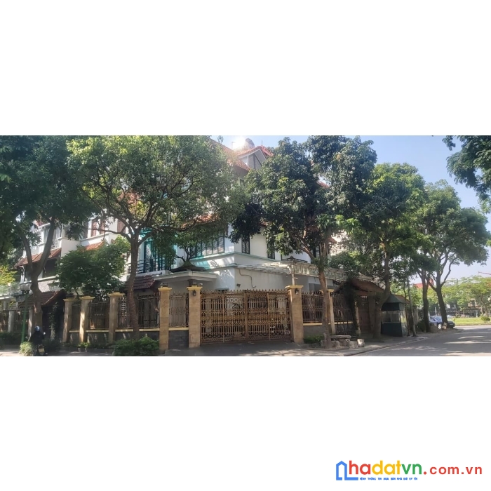 Biệt thự việt hưng, long biên, lô góc 3 mặt thoáng, đẳng cấp sống thượng lưu.