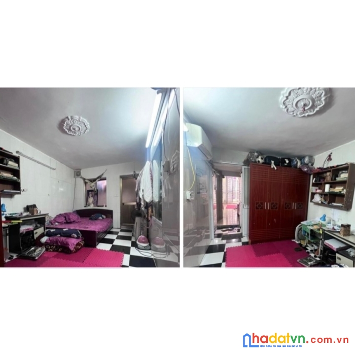 Tập thể khương trung, tầng 1 trong khu nhà có 2 tầng, 40m2, 1.35 tỷ