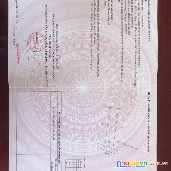 Sở hữu ngay  lô đất mặt tiền tại thôn 3, xã đắk ơ, huyện bù gia mập - bình phước