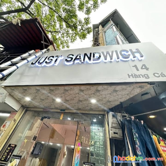 Sang nhượng mặt bằng hiện tại tại 14 hàng cá hoàn kiếm hà nội