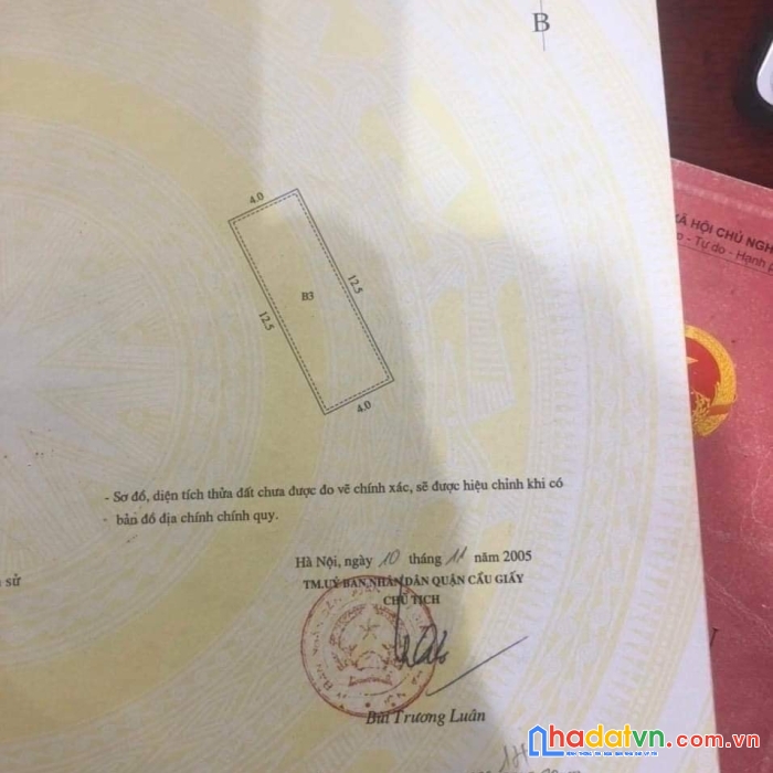 Bán nhà trần duy hưng 50m x 5 tầng, mt: 4m