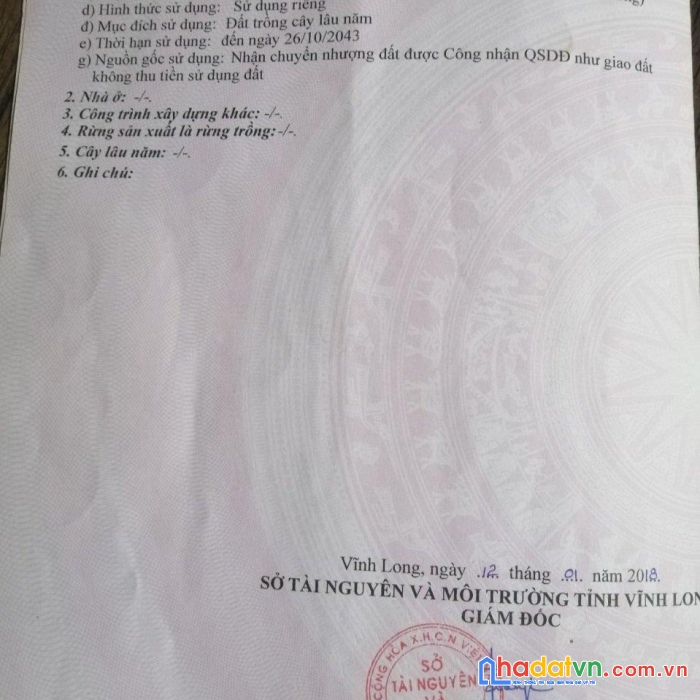 Sở hữu ngay lô đất đẹp vị trí đắc địa tại ấp đồng bé, xã tân long, huyện mang thít, vĩnh long