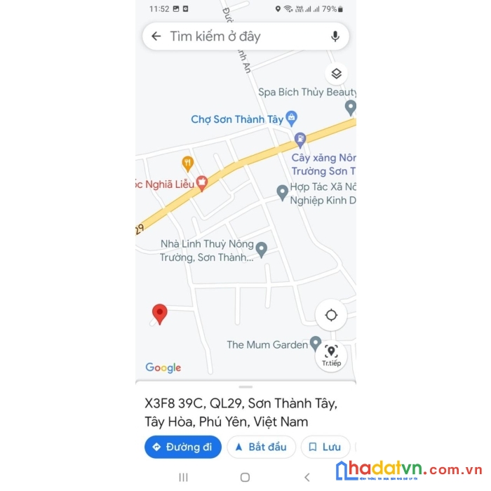Hot !!! sở hữu ngay lô đất đẹp vị trí đắc địa tại địa chỉ:  xã sơn thành tây, huyện tây hoà, tỉnh