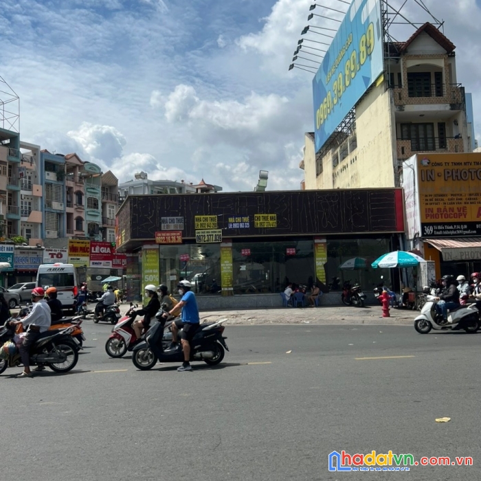 Góc 2 mặt tiền thành thái - tô hiến thành, q10