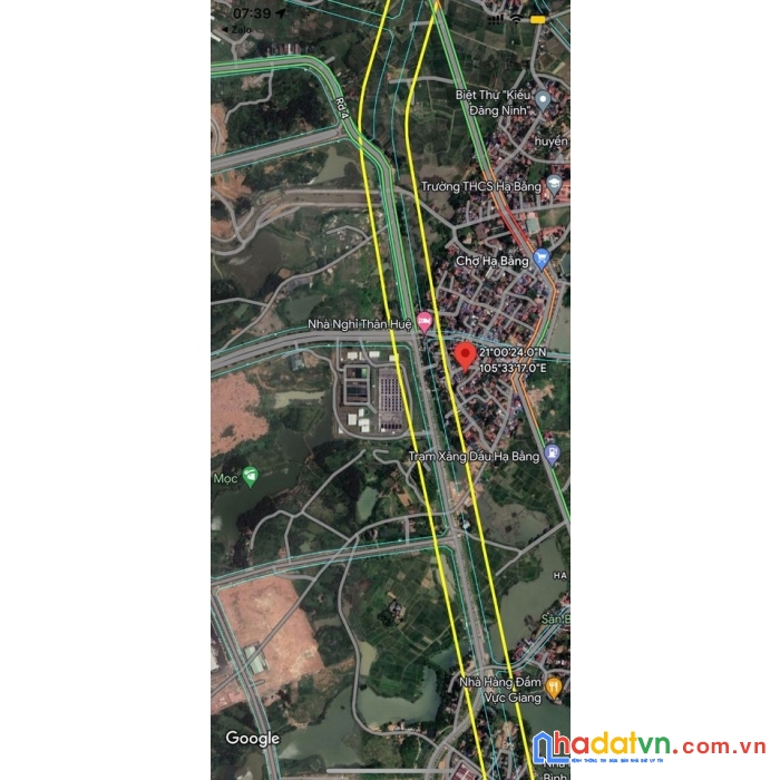 Chính chủ cần bán lô đất ở thôn 5 hạ bằng, thạch thất, hà nội