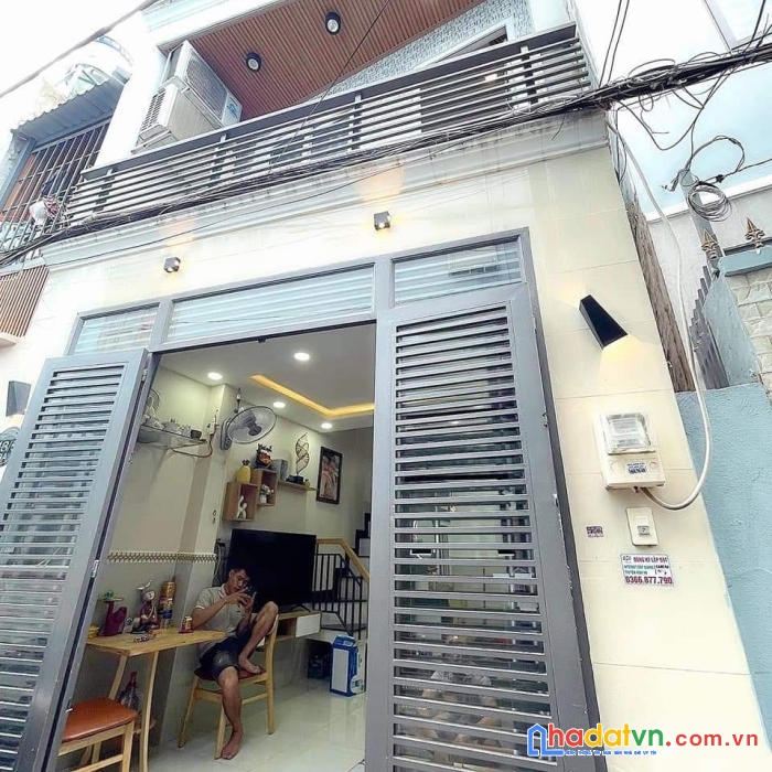 Tt gò vấp - quang trung  - hẻm thông - gần mặt tiền - sổ vuông vức - dtsd 60m2 - 3l - 2pn - tặng