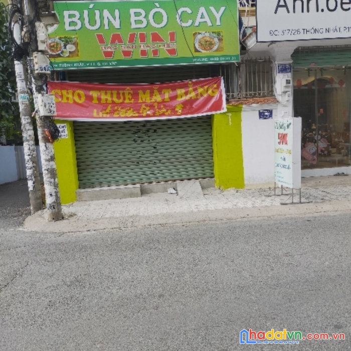 Chính chủ cần cho thuê mặt bằng, phòng trọ khu vực gò vấp, tp hồ chí minh