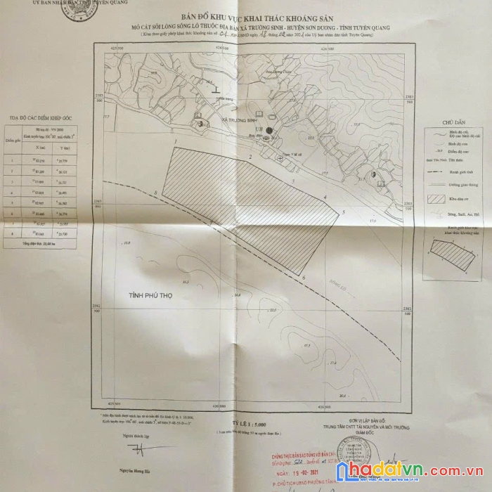 Định cư nước ngoài, nên cần chuyển nhượng lại mỏ cát đang cho thu nhập cao