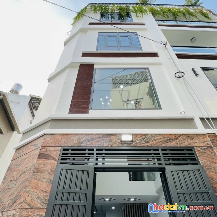 Bán nhà 5 tầng mới xây đường nguyễn văn lượng phường 16 gò vấp, đối diện khu cityland dọn vào ở
