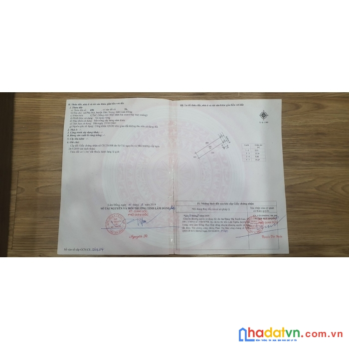 Chính chủ cần bán lô đất vị trí đắc địa tại xã phú hội đức trọng, lâm đồng