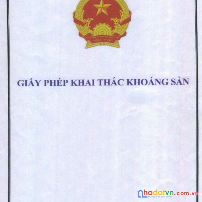 Cơ hội đầu tư sinh lời, chuyển nhượng 54ha mỏ cát, xã cấp tiến, sơn dương, tuyên quang