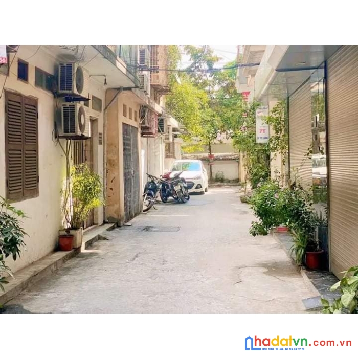 Nhà 5 tầng mặt ngõ thông kinh doanh ôtô 7 chỗ đỗ cửa - phân lô - 2 mặt tiền buôn bán kinh doanh