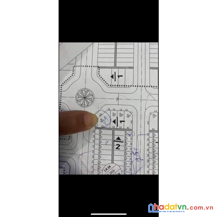 Đất tân luận- tt vôi- lạng giang mặt đường 18m