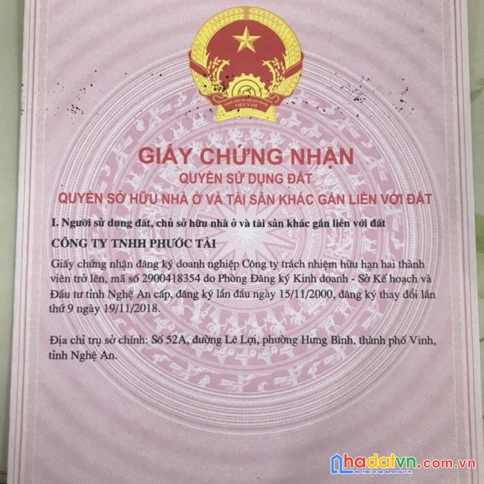 Đất dự án phước tài, lối 2 kim đồng, ngõ lý thường kiệt kéo dài, tp vinh