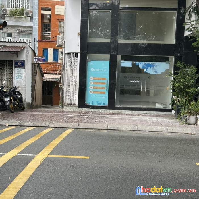 Cho thuê nhà mặt tiền đường hai chiều hoàng sa, phường tân định, quận 1.