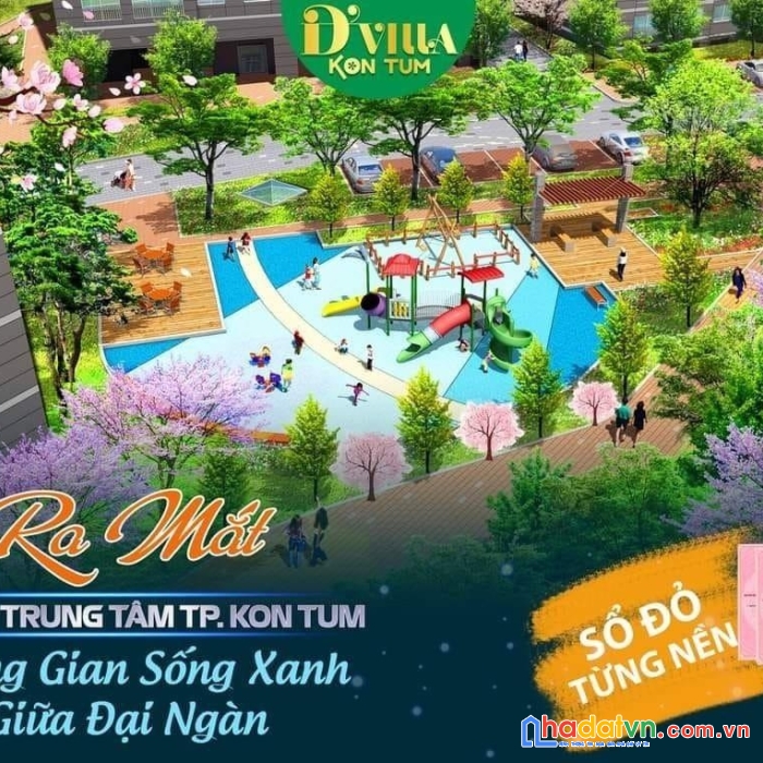 Cần bán đất nền tại dự án khu đô thị d'villa kon tum