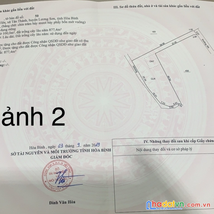 Chính chủ cần bán 2 lô đất sát nhau, giá rẻ 1,8tr/1 mét. vị trí đất nằm sát ranh giới đất hà nội.