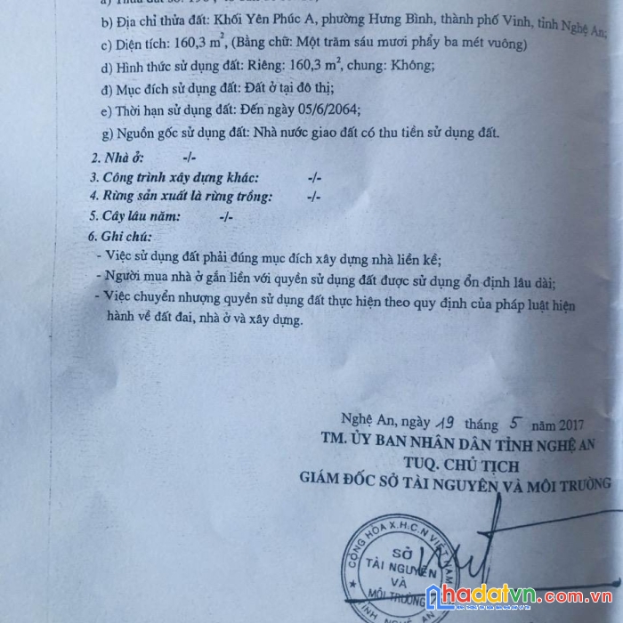 Đất dự án phước tài, lối 2 đốc thiết, ngõ hồ sỹ dương kéo dài, tp vinh