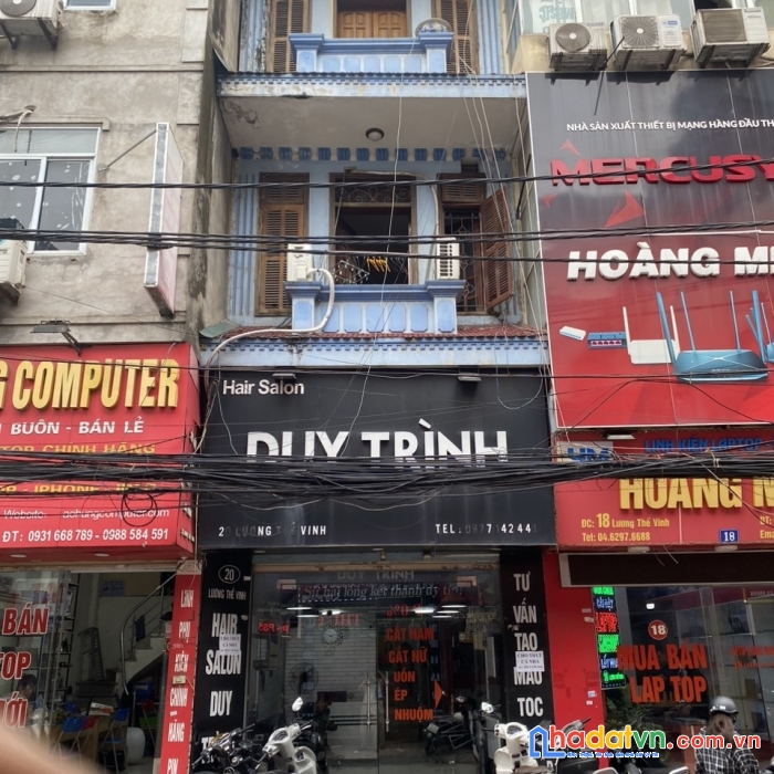 Chính chủ cho thuê nhà mặt phố lương thế vinh