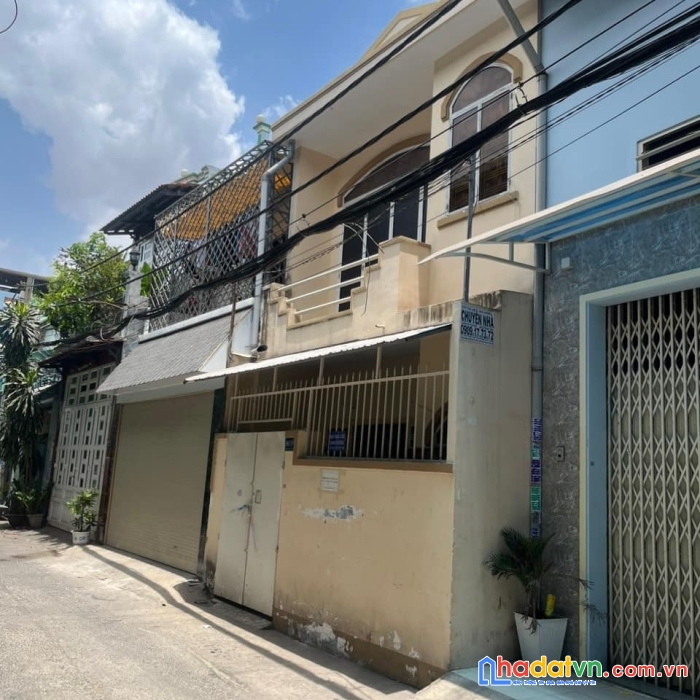 Trường chinh sát mặt tiền đường - 75m2 1t1l 2 mặt hẻm ô t, tiền ích đầy đủ- dân cư hiện hữu- shr