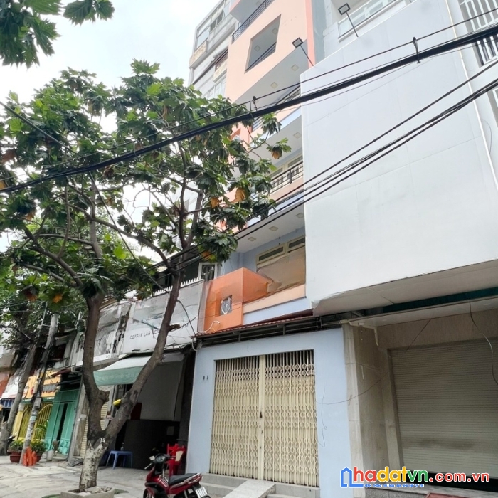 Cho thuê nhà 6 tầng mặt tiền đường nguyễn ngọc lộc p14q10