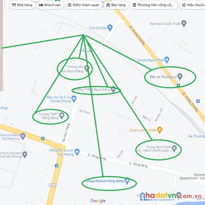 Chuyển nhượng lô đất chợ sở dầu, hồng bàng, hải phòng