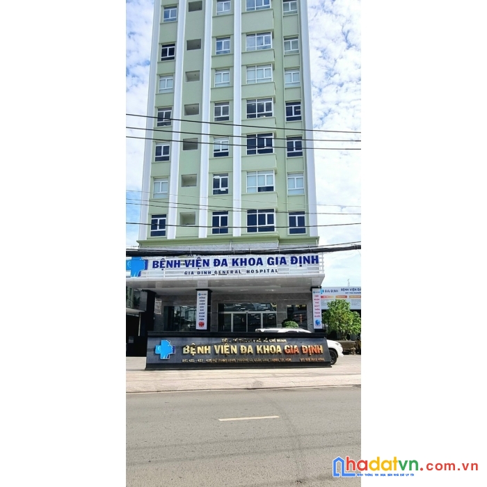 Bán gấp !!! chỉ 96tr/m2 sở hữu ngay mặt tiền sầm uất nơ trang long 310m2 gpxd hầm 9 tầng