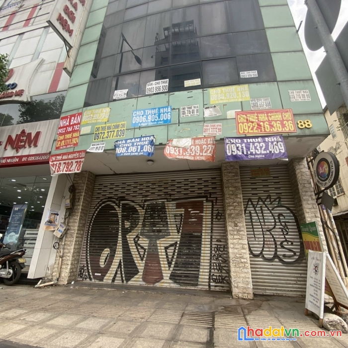 Cho thuê góc 2mt 88 nguyễn văn trỗi, p8, phú nhuận