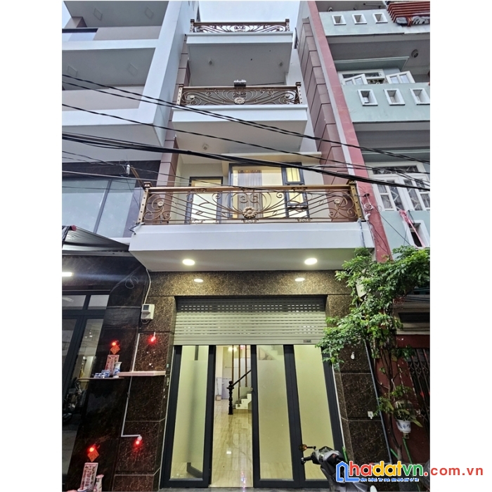Chỉ 4.4 tỷ hẻm xe hơi  48m2 4 tầng btct sân thượng 4pn lớn, chiến lược, bình trị đông, quận bình
