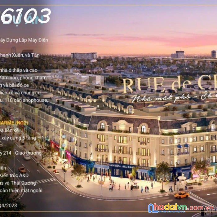 Bán shophouse liền kề 214 nguyễn xiển, thanh xuân, hà nội