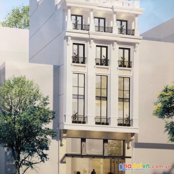 Bán tòa nhà văn phòng quận ủy hà đông, 120m2x8t, mt9m, đường 22m nhỉnh 40 tỷ