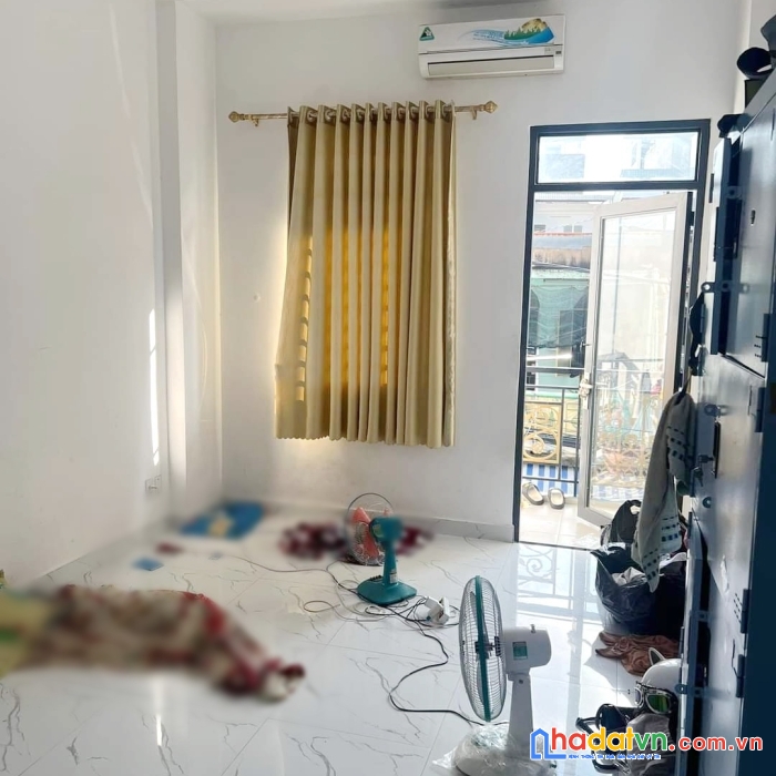Nhà 4 tầng hẻm ô tô đường dương bá trạc p1q8. giá 7,68 tỷ tl
