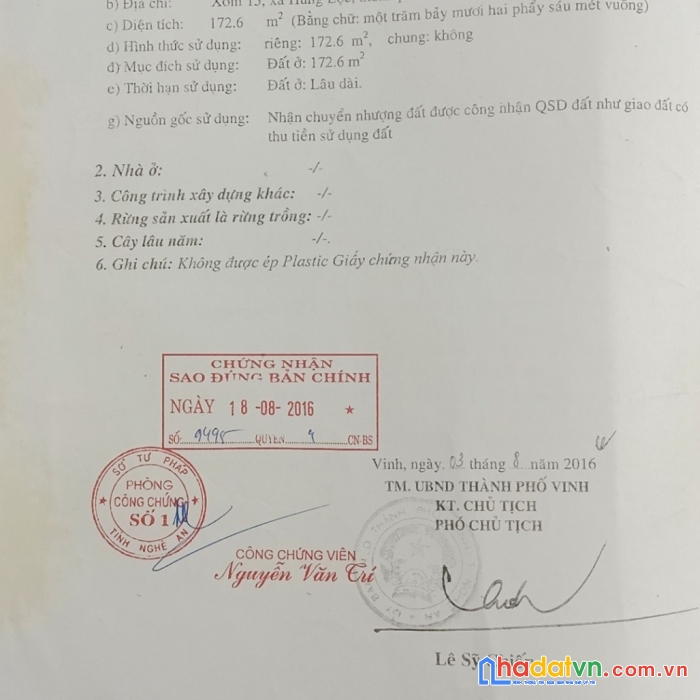 Đất đẹp lô góc 172m2 ngõ bùi huy bích - hưng lộc